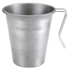 UNIFLAME 鈦提耳杯 500ml 輕量化鈦合金材質, 銀色, 1個