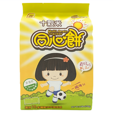 一口田 十榖米同心餅 原味, 150g, 1包