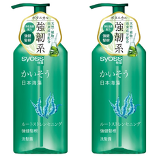 syoss 絲蘊 強健髮根洗髮露 日本海藻, 420ml, 2瓶