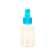 E.City 香水化妝水酒精分裝噴瓶10入組 透明款 50ml, 顏色隨機, 1組