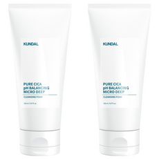 KUNDAL 昆黛爾 pH平衡泡沫深層潔面乳, 150ml, 2條