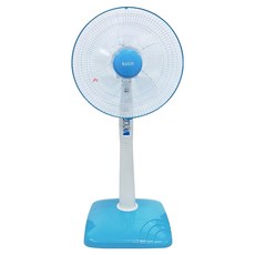 Kolin 歌林 5片扇葉 AS透明扇葉 立扇 白色 可上下角度調整，可左右擺頭 14吋 KF-LN1420