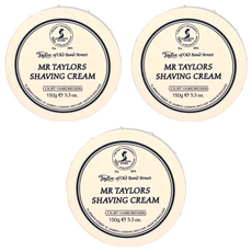 Taylor of Old Bond Street 泰勒秘傳刮鬍膏，150g, 3罐