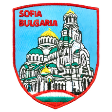 A-ONE 匯旺 保加利亞亞歷山大涅夫斯基大教堂地標造型刺繡 NO.452 7.5 X 6 CM 聚酯纖維, 彩色, 1個