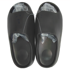 FANCY LIFE EVA厚底踩屎感拖鞋, 44~45, 黑色, 1雙