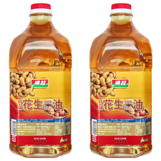 順發油品 花生風味調合油, 2.6L, 2瓶