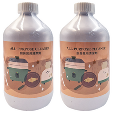 papaz 怕怕髒 廚房萬用清潔劑 500ml, 2瓶