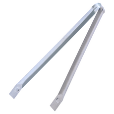 百貨King 尺半垃圾夾/火夾, 1組, Silver