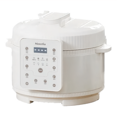 Maxcelia 瑪莎利亞 溫控壓力萬用鍋 12種料理選單, MX-0113EPC, 白色, 3L, 1台