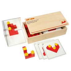 educo 立體積木遊戲, building spatial, 從2D到3D, multicolor, 1組