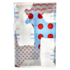 時尚防水浴簾 PP+PEVA材質, 180 x 180cm, 獨角獸, 1個