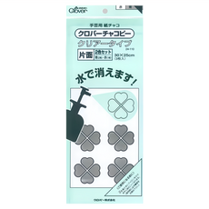 Clover 溶水複寫紙 CL24-110 水溶性易清除 布料轉印好幫手, 30×25cm, 1包