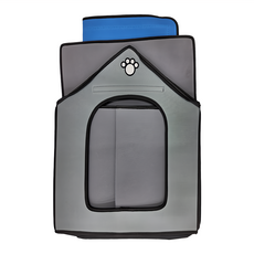 ROYALLIN 蘿林嚴選 戶外防水防雨狗窩 灰色, 70 x 60 x 65cm, 1個