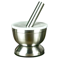 鼓型搗蒜缽 小號 搗蒜器, 1個, Stainless Steel