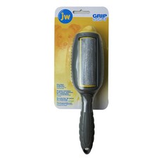 Petmate jw 寵物毛髮收集梳 輕鬆梳理 一體成型好整理 大握把設計, 灰色, 1個