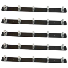 AXIS 艾克思 輕量鋁合金防水耐重掛勾 簡約灰黑色系, 5個