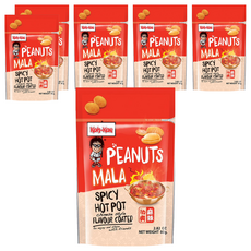 Koh-Kae 大哥 麻辣味花生豆 泰國進口, 80g, 6包