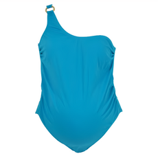 Splash About 孕媽咪專用泳裝 單肩款 , 12, 孔雀藍