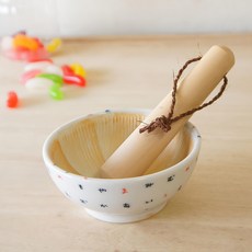 專業磨缽 日式陶瓷研磨碗, 1個