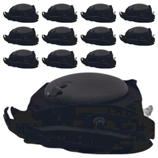 Little Pink Rabbit 粉彩小兔 手壓式充氣靠枕 Set 12, 黑色