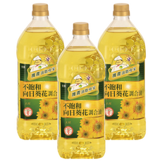 維義不飽和葵花油, 不含大豆沙拉油, 經日本厚生省檢驗合格, 1.5L, 3瓶