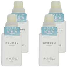 DAIKO 大香 mou mou SILK絲 柔軟劑 400mL, 4瓶