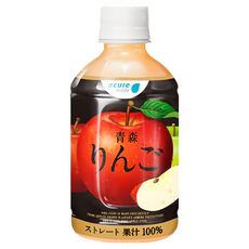 Acure 青森綜合蘋果汁, 100%果汁, 280ml, 1瓶
