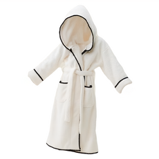 ROYALLIN 蘿林嚴選 珊瑚絨連帽睡袍 吸濕透氣 鎖溫蓄熱