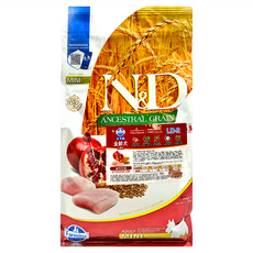 Farmina 法米納 全齡犬 天然低穀系列 乾飼料 小顆粒, LD2 雞肉 + 石榴, 800g, 1包