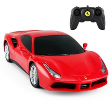 RASTAR 星輝 1/24 488GTB 遙控車, 紅色, 1個