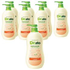 Dr.Ato 精華保濕乳, 敏感乾燥護理, 24小時保濕, 500ml, 8瓶