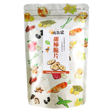 元氣家 甜柿脆片, 100g, 1包