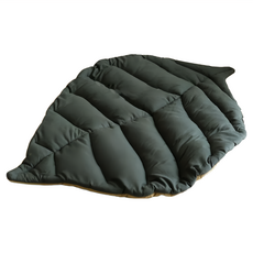 Feuille 寵物躺墊 棉布+填充PP棉材質, 68 x 45cm, 綠色, 1個