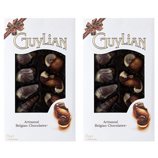 Guylian 貝殼造型巧克力, 比利時製, 精緻甜點, 分享送禮都適合, 125g, 2盒