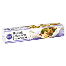 Wilton 裁切烘焙紙 24張一組 羊皮紙材質 矽膠塗層 耐熱232度, 25.4 x 38.1cm, 1盒