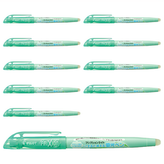 PILOT 百樂 FRIXION 螢光筆, 粉綠色, 10支