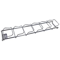 家而適 壁掛式食用碗壁掛架, 銀色, 1組