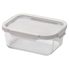 珍珠金屬 耐熱玻璃深型醃漬容器 帶鎖扣 HC-1161, 1.8L, 1個