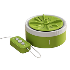 ibits 迷你渦輪便攜式洗衣機 遙控版, 4KG洗衣量, 12*12*7尺寸, 灰色/綠色/橙色可選, A19