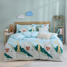 Blue Cat 藍貓 銀離子抗菌兩用被套, 夏日聯盟