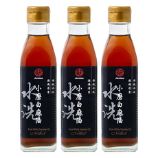 真老 純小磨白麻油，傳統低溫水洗工藝，清香口感，營養滿分，適合涼拌、燉補、清炒, 200ml, 3瓶