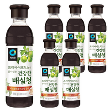 清淨園 大象韓國梅子糖漿, 650g, 500ml, 6罐