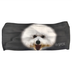 SPOX ORIGINAL LITE 速乾排汗涼感機能布料 免綁運動頭帶, 咆嘯比熊黑, 1條, 21 x 10 x 3.5cm