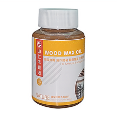 山仁 木蠟油 柚木 100ml, 1罐
