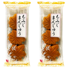 多田製菓 楓葉造型紅豆味日式饅頭, 110g, 2包