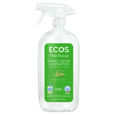 ECOS 天然織物除臭噴霧 淡雅檸檬草 591ml 美國EPA年度安全選擇夥伴, 1瓶