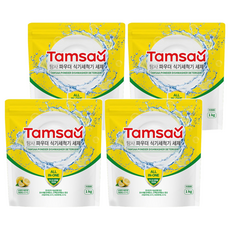 Tamsaa 多合一洗碗粉, 1kg, 4包