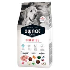 ownat 歐娜特 CARE系列 犬用 無麩質飼料 腸胃機能照護配方 新鮮放牧雞肉, 1袋, 3kg