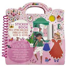 Avenir Kids 趣味可再貼貼紙本，內含臉部彩繪顏料，可重複黏貼, 化裝舞會