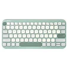 ASUS 華碩 Marshmallow 無線鍵盤, 製造軸, KW100, 抹茶綠